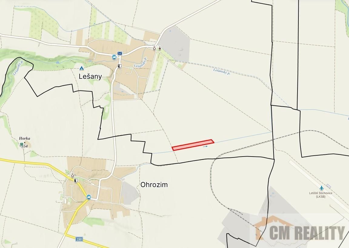 Zemědělské pozemky, Lešany