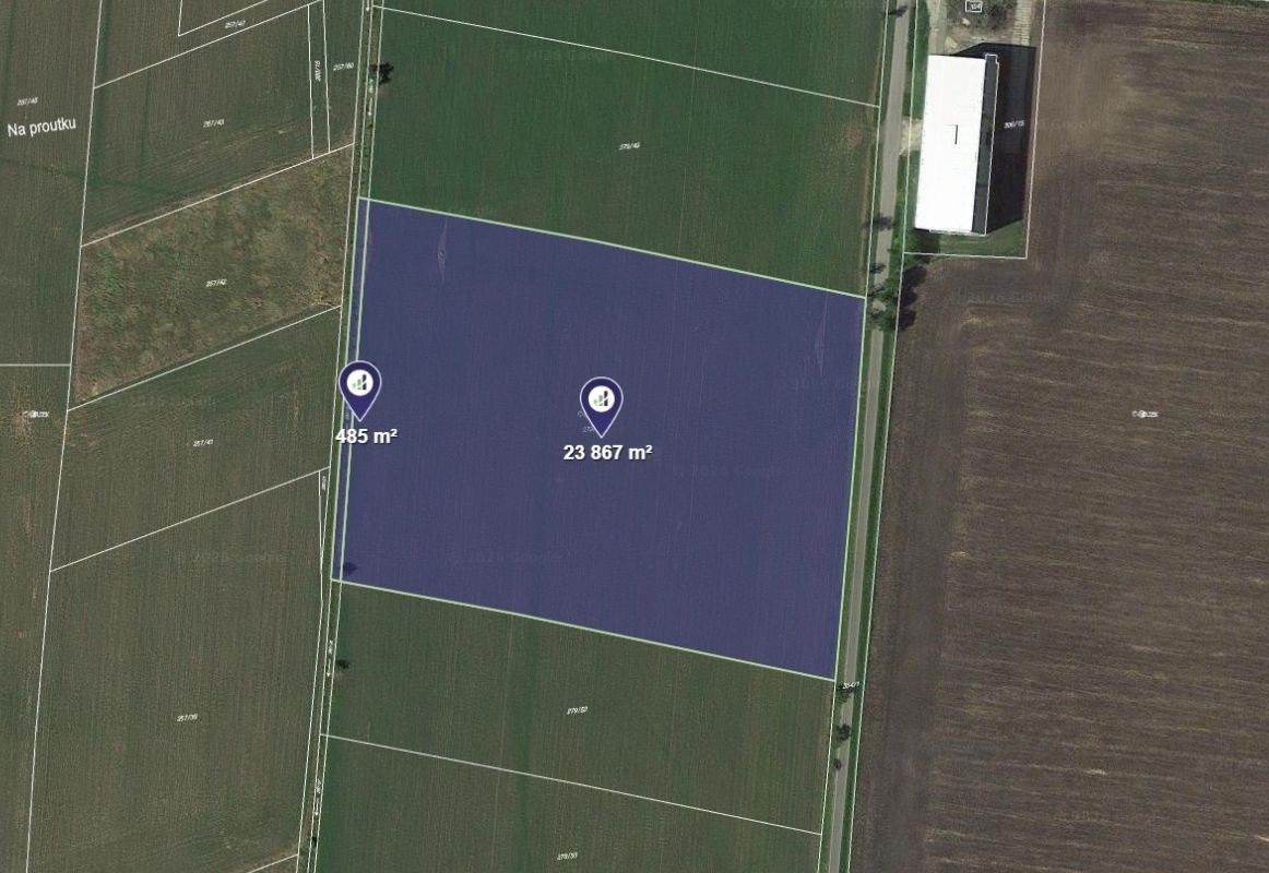 Zemědělské pozemky, Dobrovice, 13 529 m²