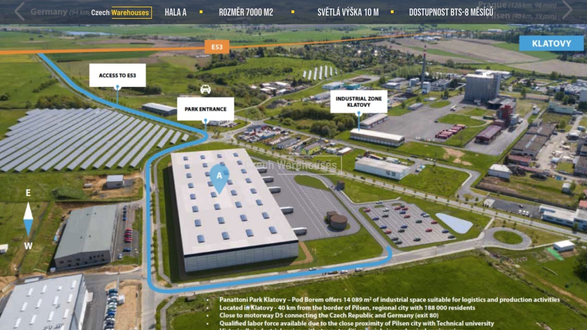 Sklady, Podbořany, 7 m²