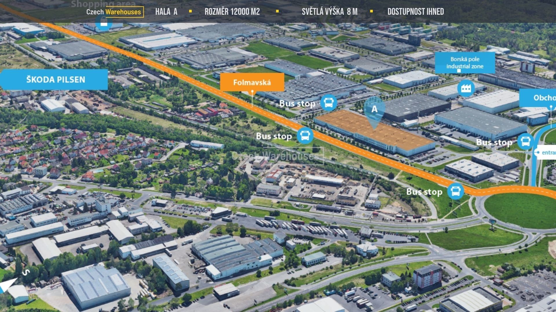 Pronájem sklad - Plzeň, 12 m²