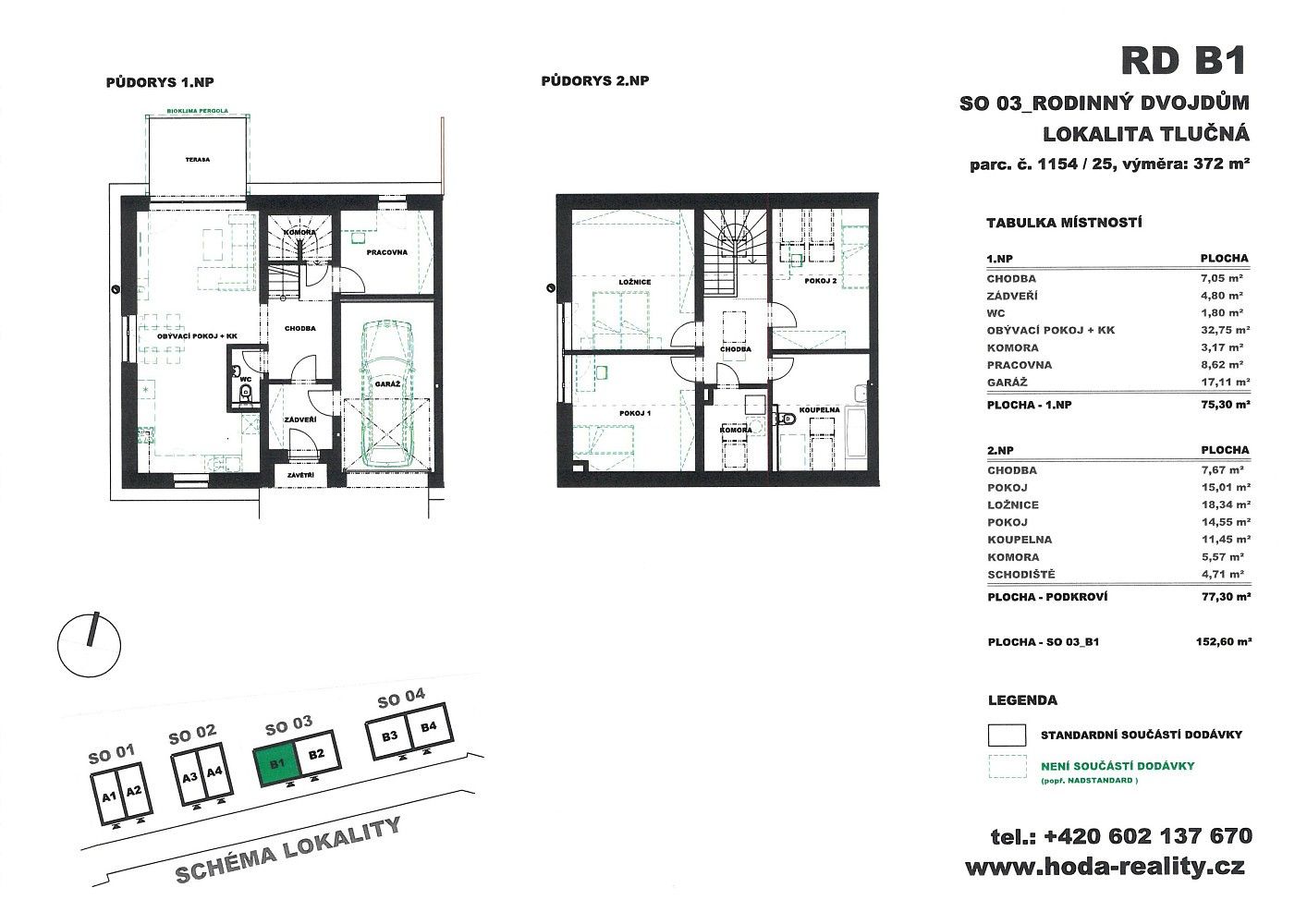 Prodej rodinný dům - U Špejcharu, Tlučná, okres Plzeň-sever, 152 m² - 5