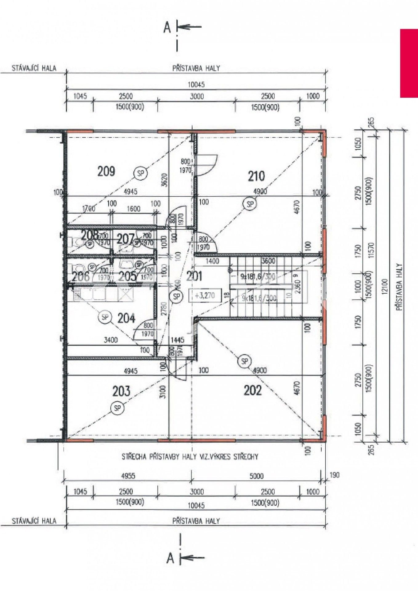 Výrobní prostory · 96 m² · Průmyslová, Lukov - 3