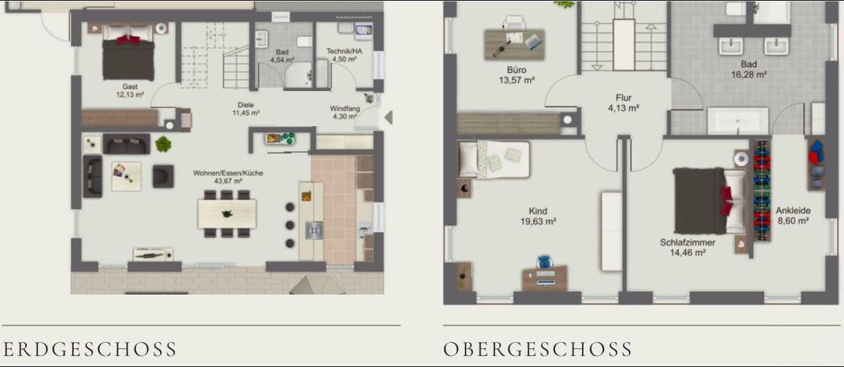 Rodinné domy, , Hessen, 158 m² - 1