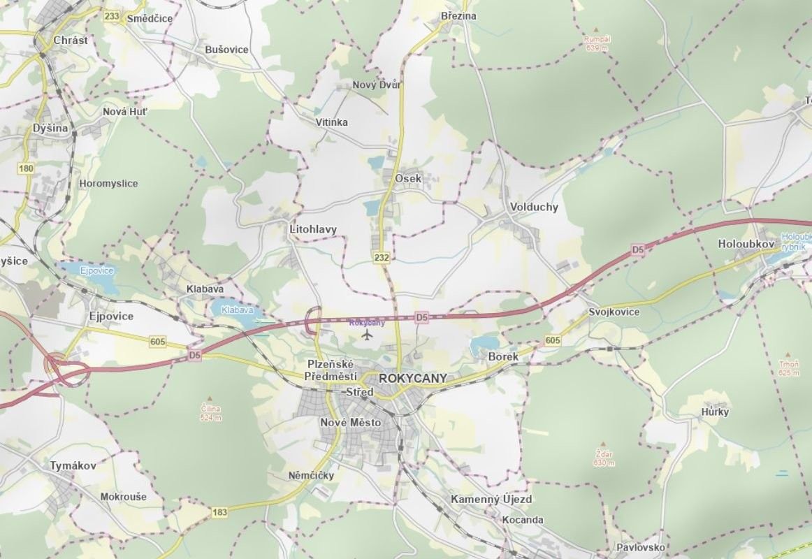 Louka · 1 242 m² · Osek - 3