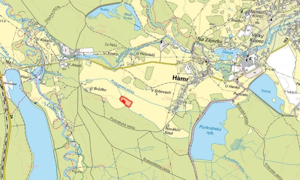 Prodej pozemek pro bydlení - Suchdol nad Lužnicí, 378 06