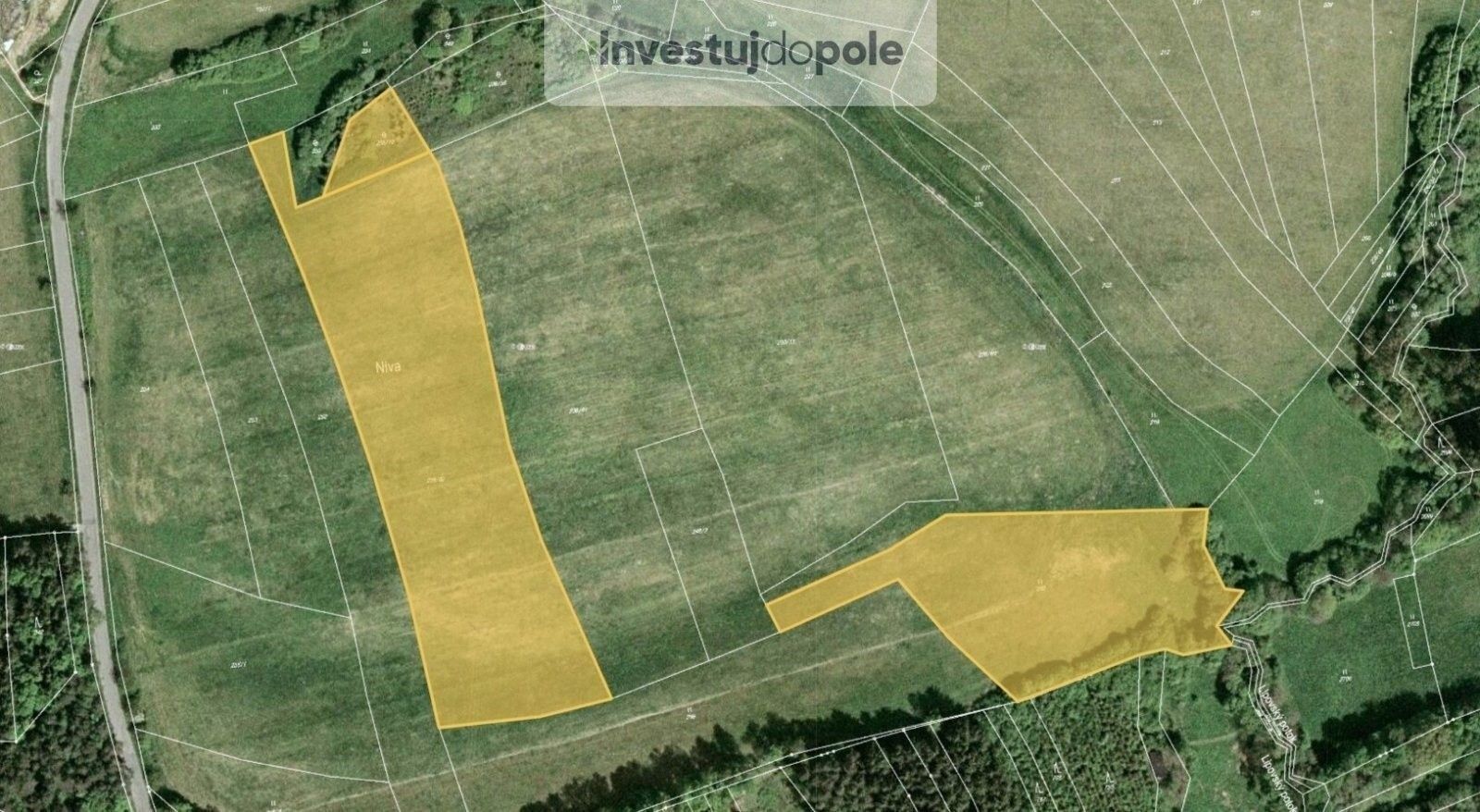 Zemědělské pozemky, Lipová, 22 174 m²