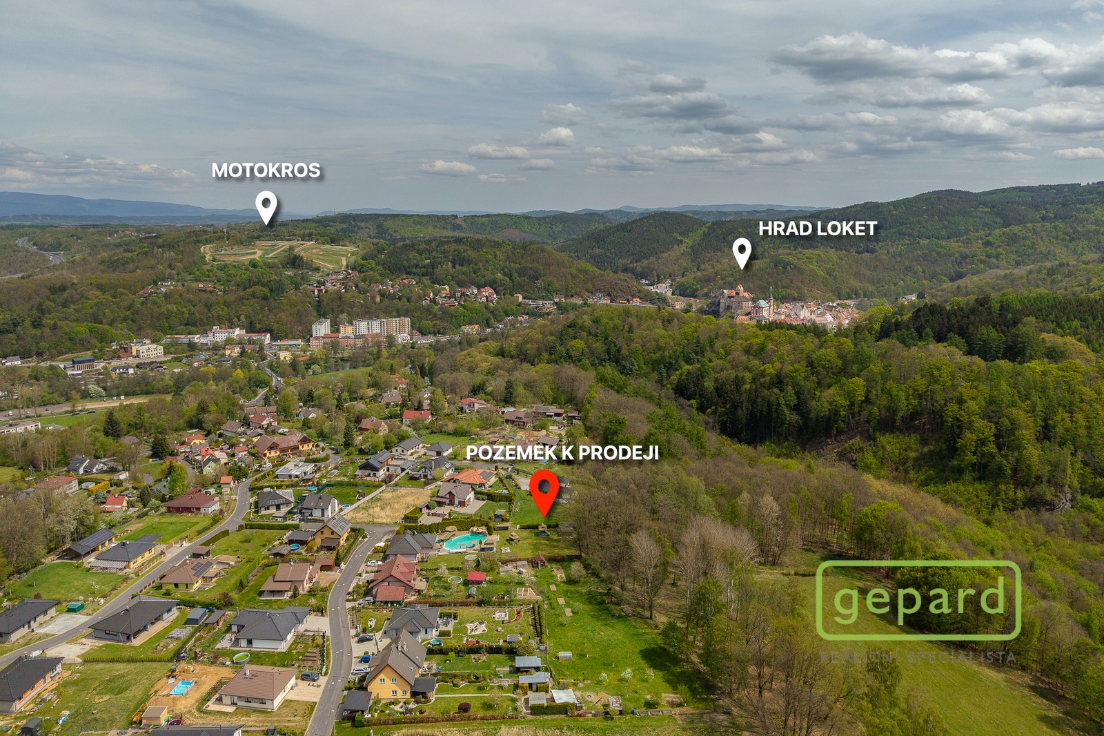 Pozemek pro bydlení · 730 m² · Loket - 3