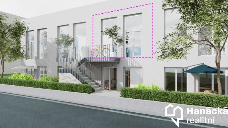 Činžovní domy, Stavbařů, Kroměříž, 745 m²