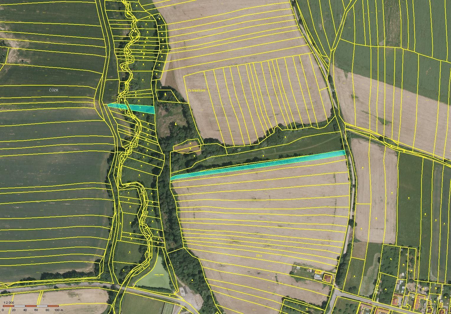 Zemědělské pozemky, Řepeč, 5 480 m² - 2