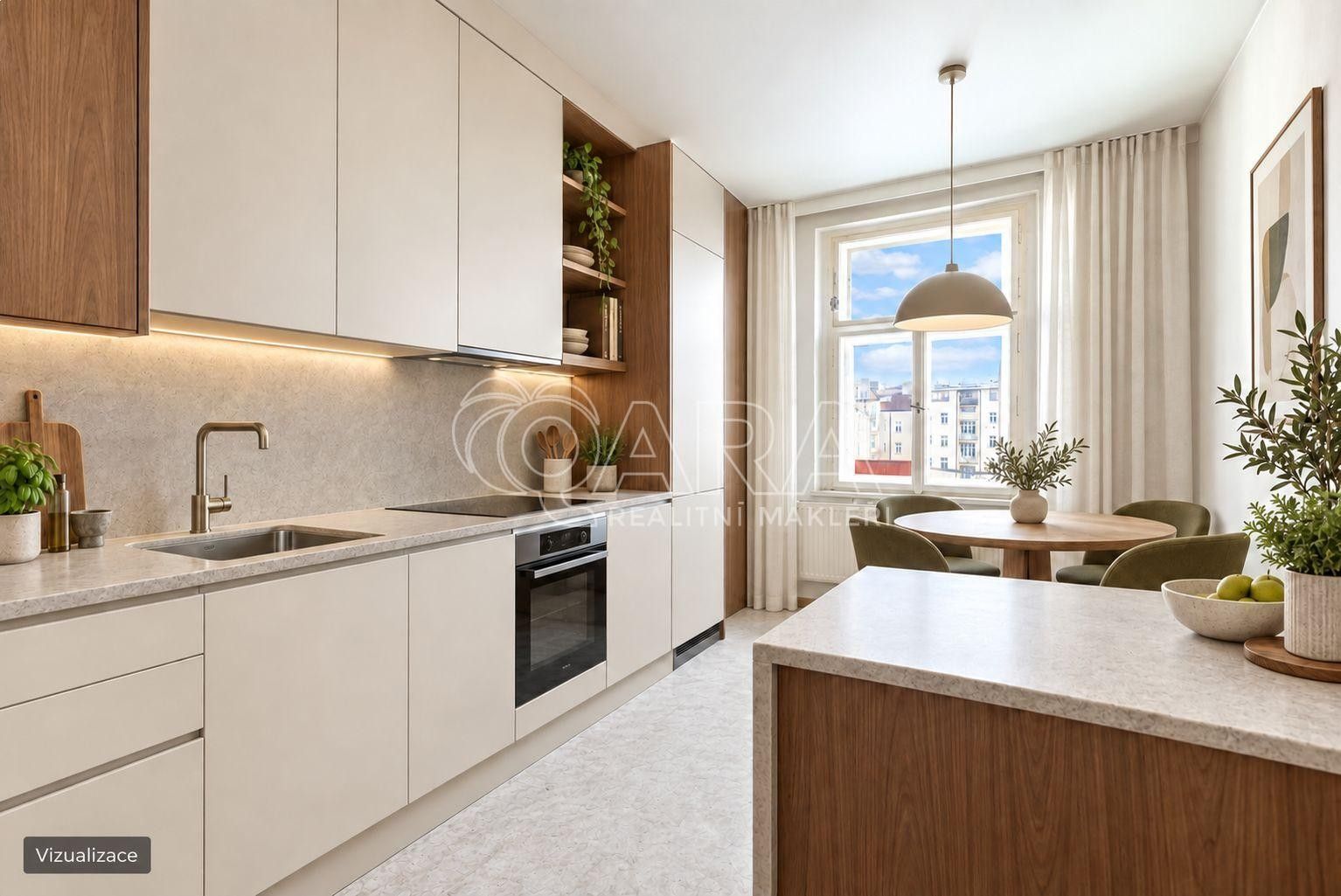 Byt 4+1 · 120 m² · Nitranská  , Praha Vinohrady - 4