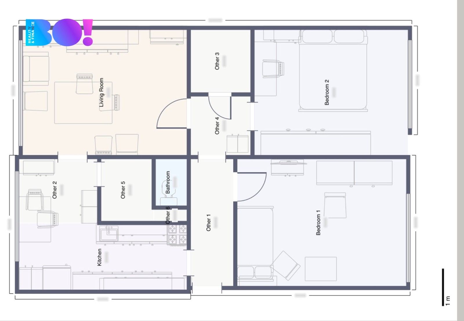 Byt 3+1 · 75 m² · Musorgského, Brno Kohoutovice - 3