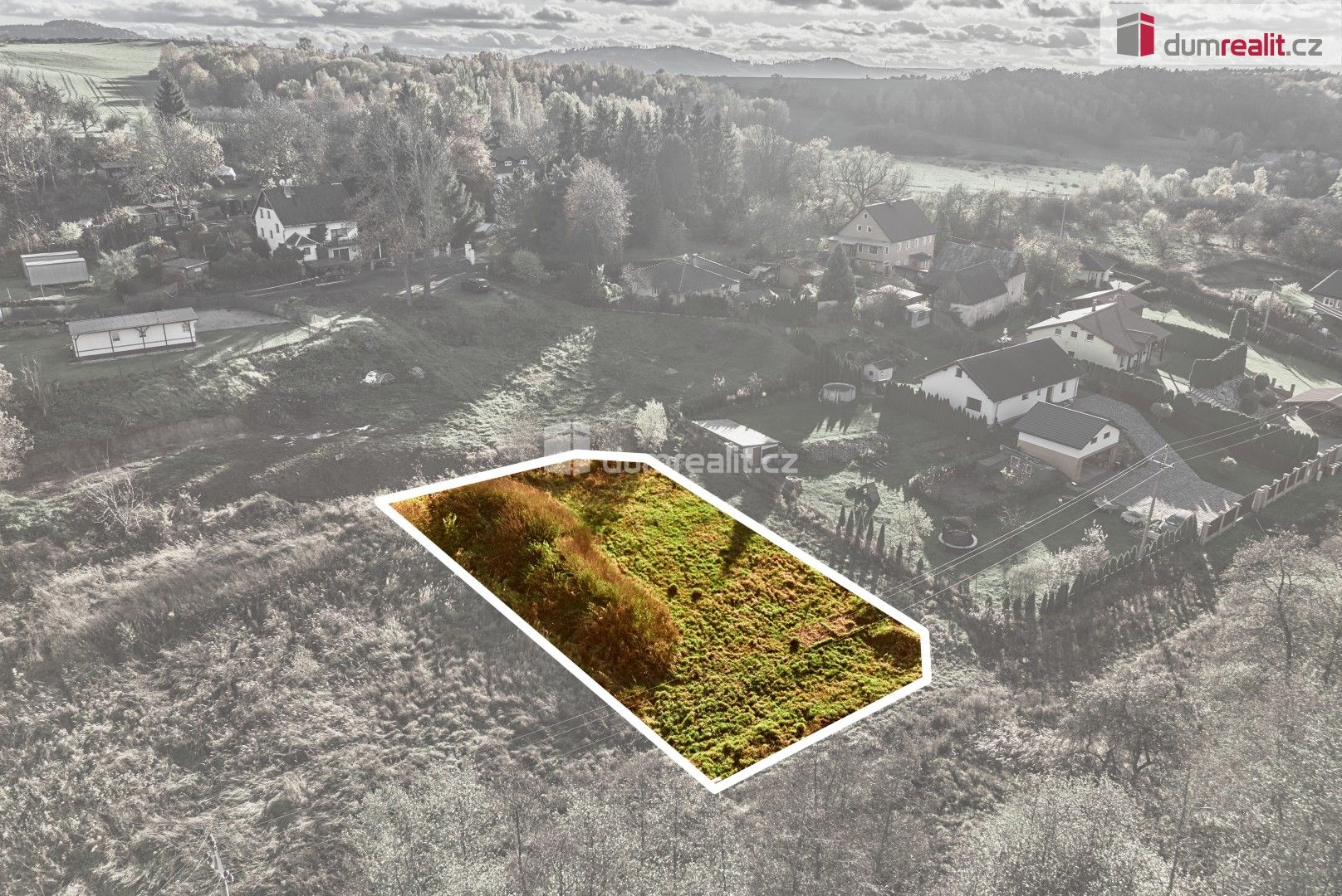 Prodej pozemek pro bydlení - Bor, Sadov, 1 003 m²