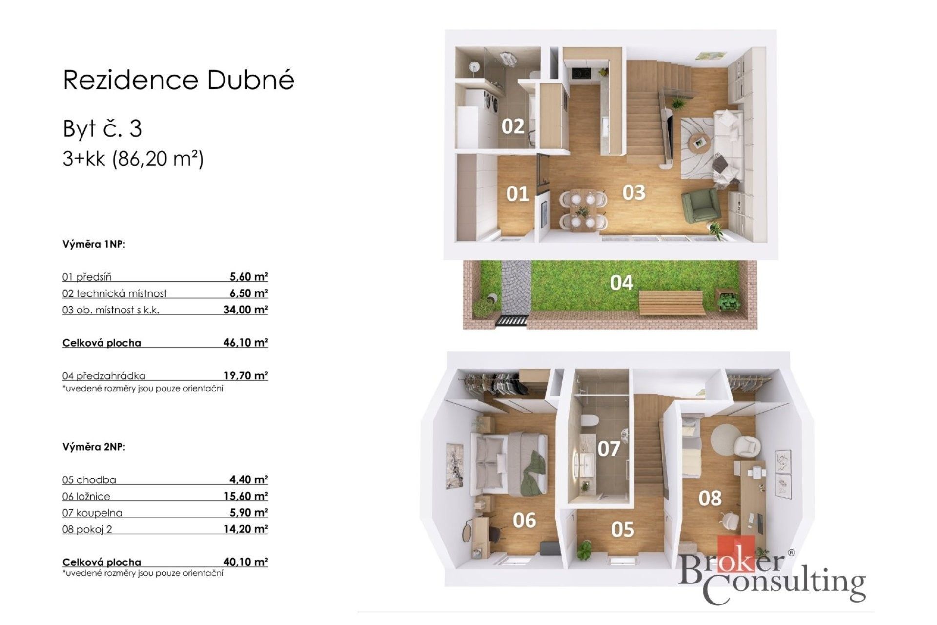 3+kk, Dubné, 90 m² - 2