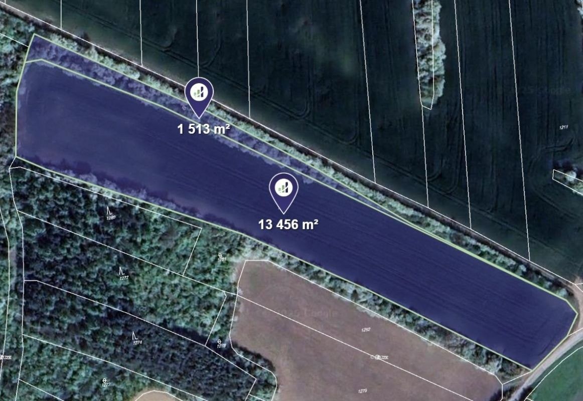 Zemědělské pozemky, Nová Ves, 14 969 m²