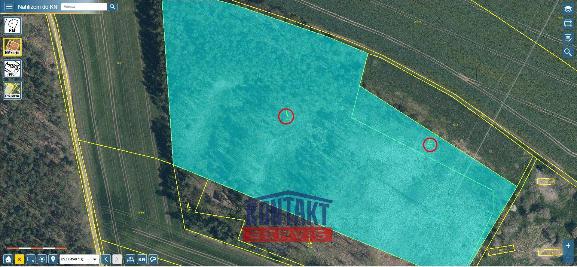 Prodej les - Bítouchov