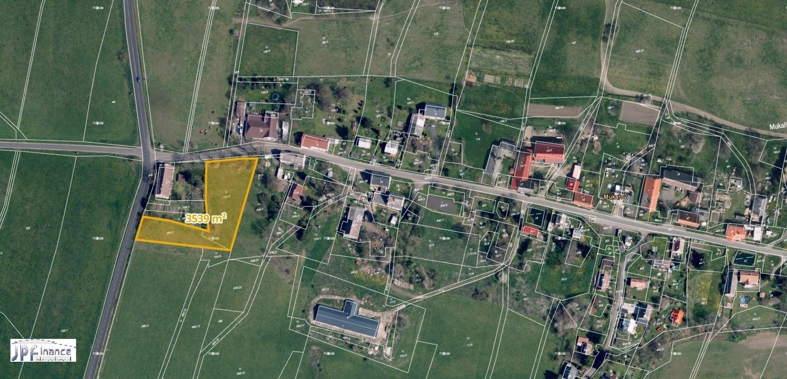 Pozemek pro bydlení, 3 539 m²
