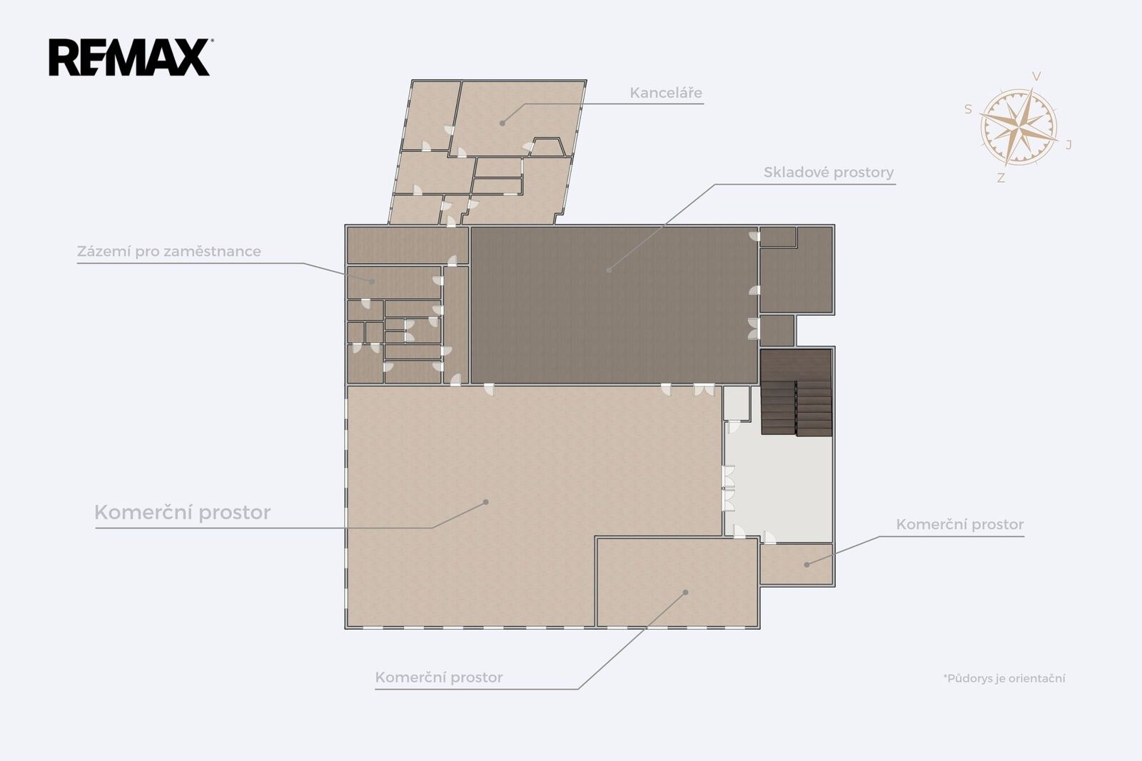 Obchodní prostory, Komenského nám. 135, Třebíč Vnitřní Město, 1 008 m² - 2
