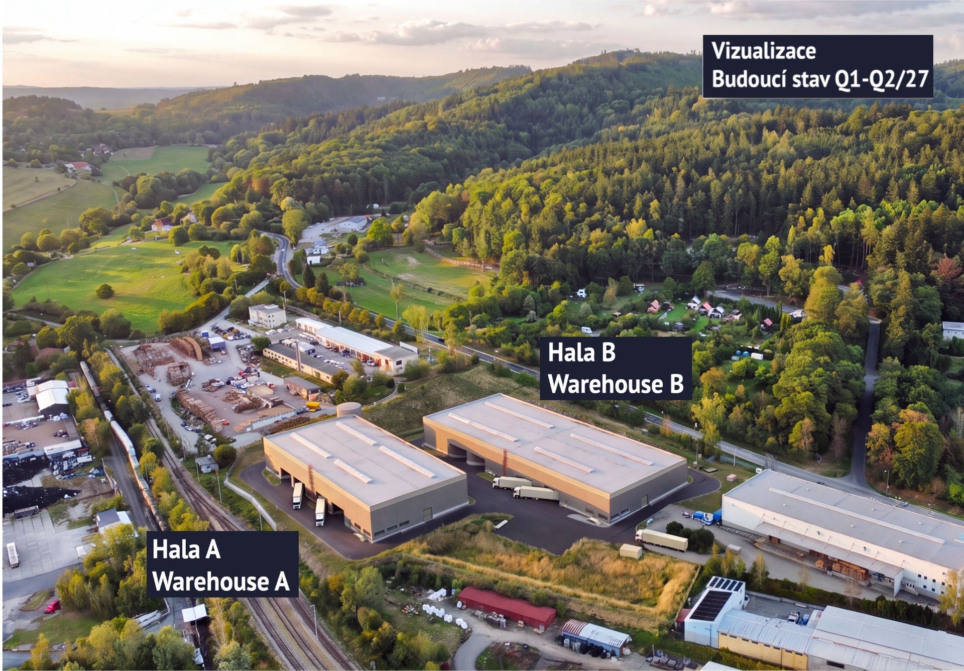 Sklad · 7 000 m² · Písek - 2