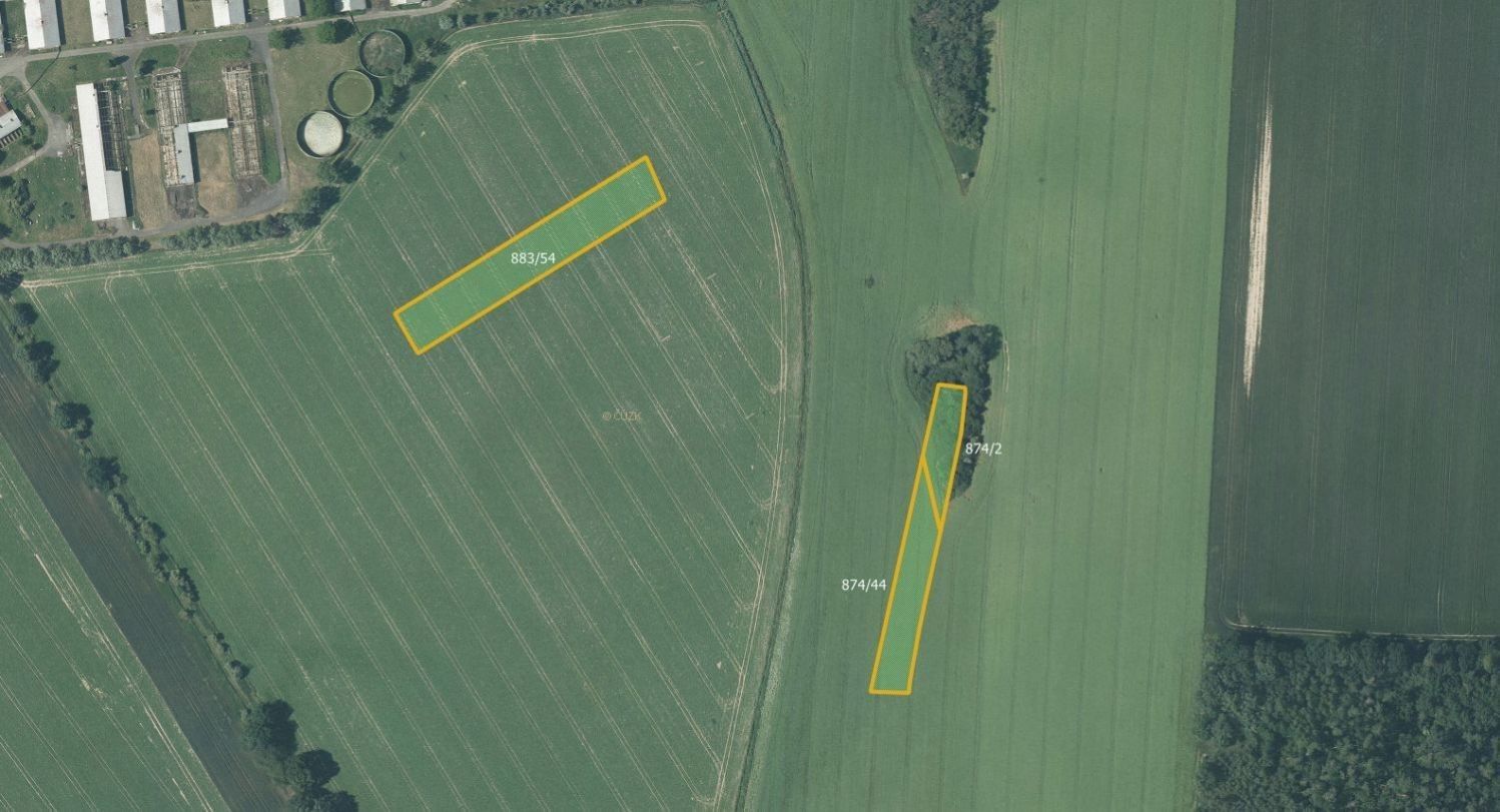 Zemědělské pozemky, Oldřišov