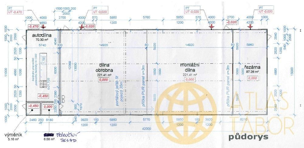 Pronájem sklad - Tábor, 7 000 m² - 5