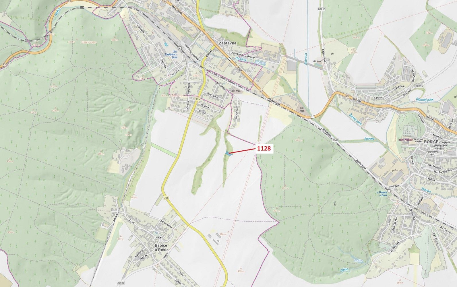 Les, 1 191 m²
