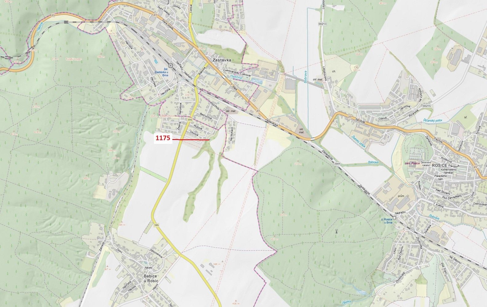Lesy, Zastávka - 1