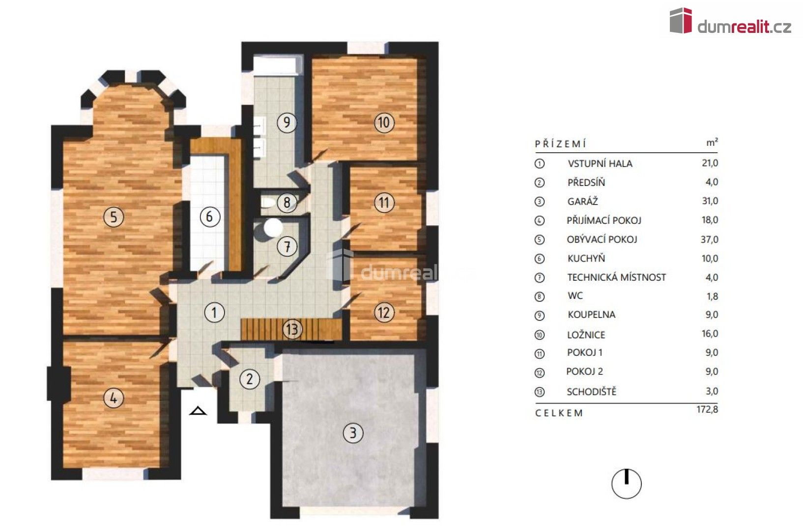 Dům – Mladá Boleslav, Podchlumí – pohled 5