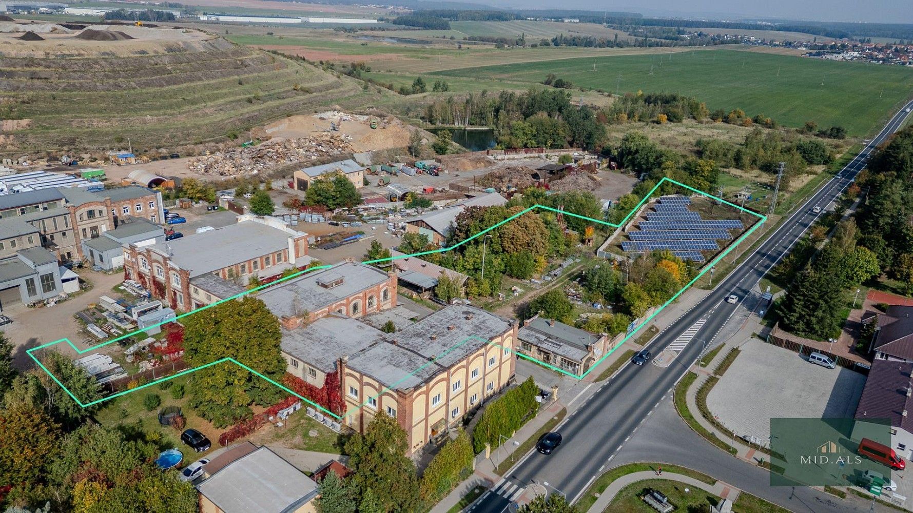 Výrobní prostory, Plzeňská, Zbůch, okres Plzeň-sever, 8 824 m² - 1