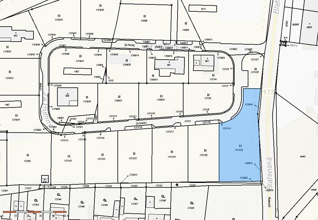 Prodej pozemek pro bydlení - Radomyšl