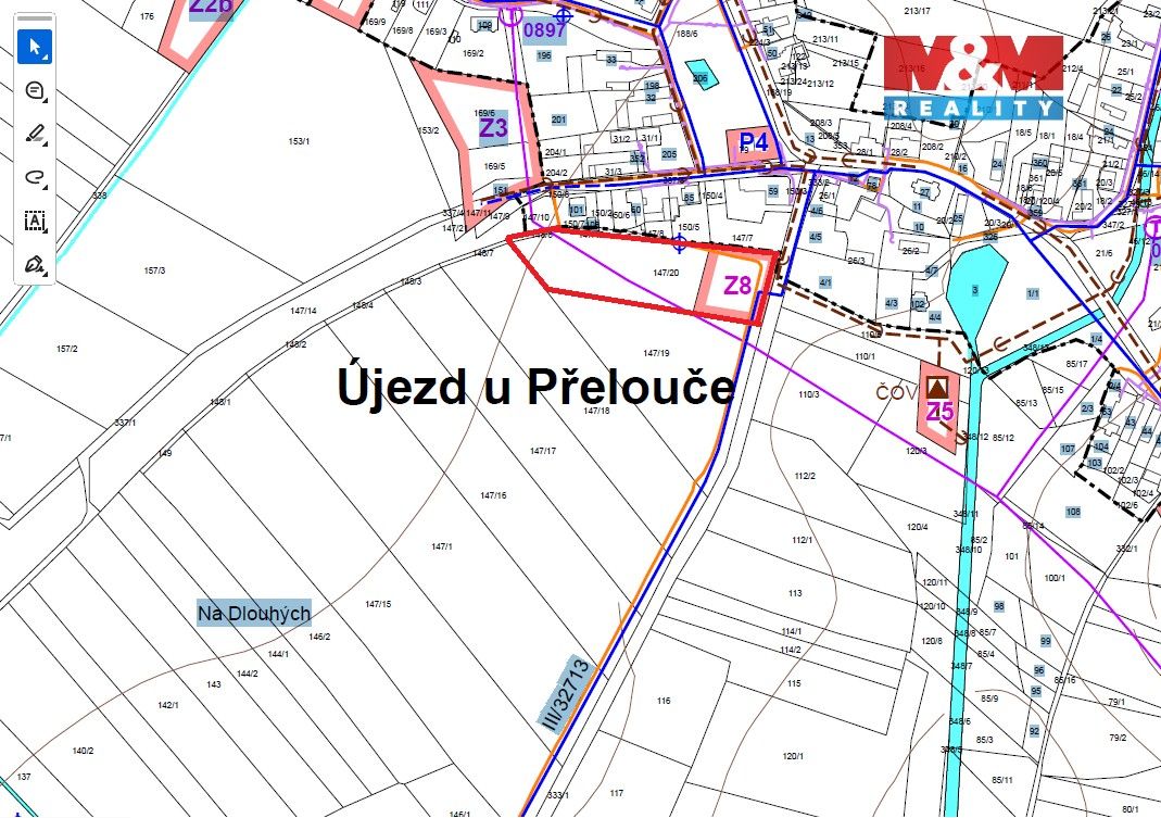 Prodej pozemek pro bydlení - Vápno u Přelouče, 533 16