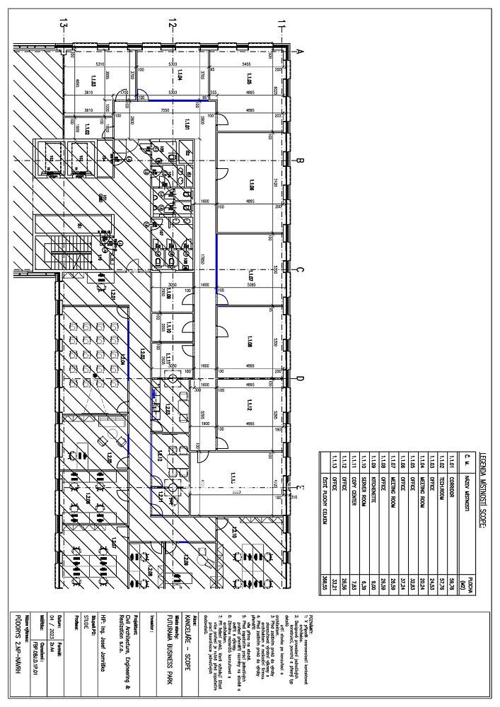 Pronájem kancelář - Praha - Karlín, Hlavní město Praha, 317 m² - 5
