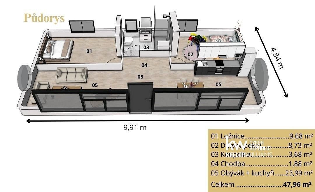 Komerční nemovitost · 48 m² · Kladno, Středočeský kraj - 3