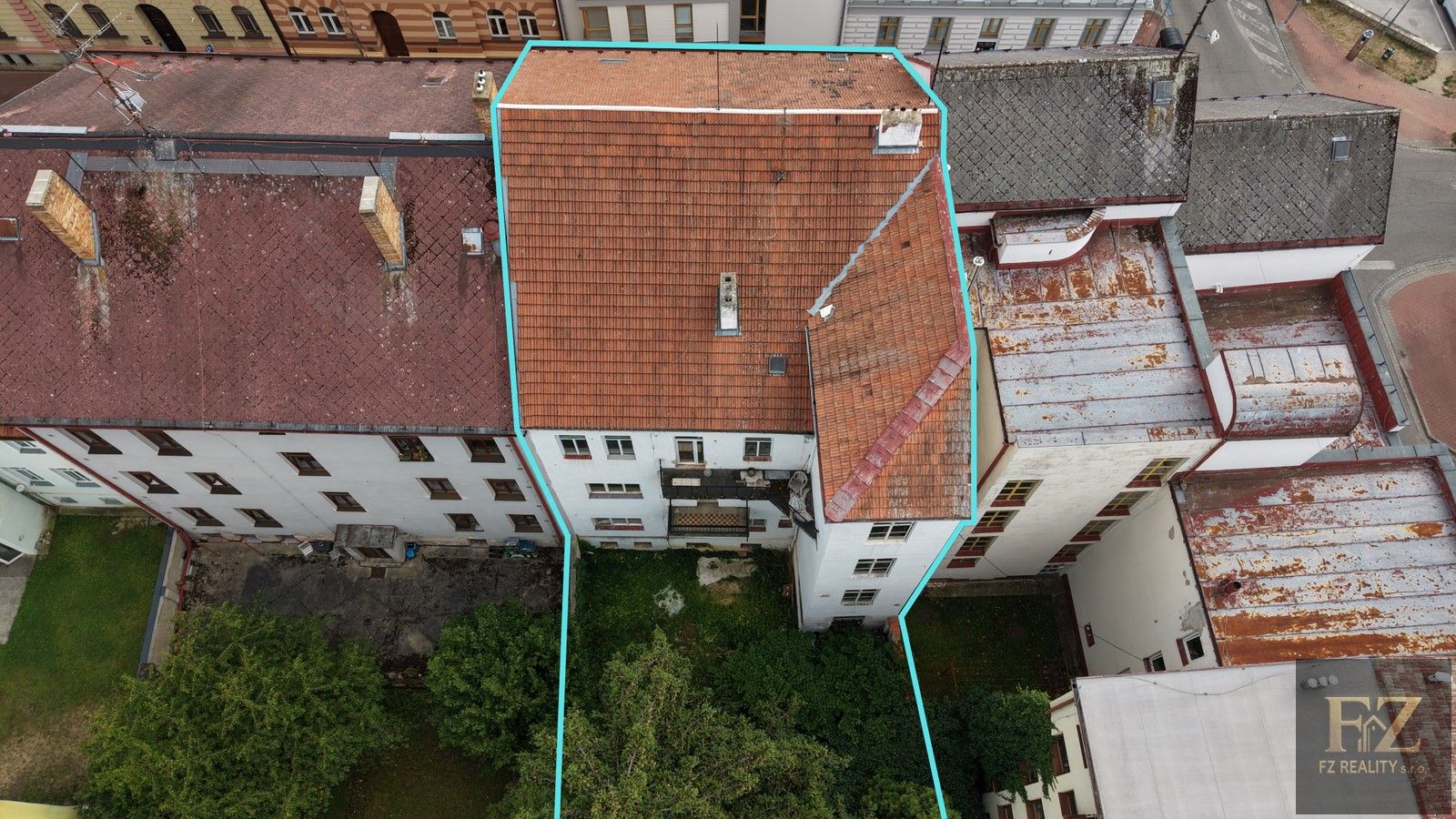 Prodej činžovní dům - Fráni Šrámka 1219, České Budějovice 3, 620 m² - 2