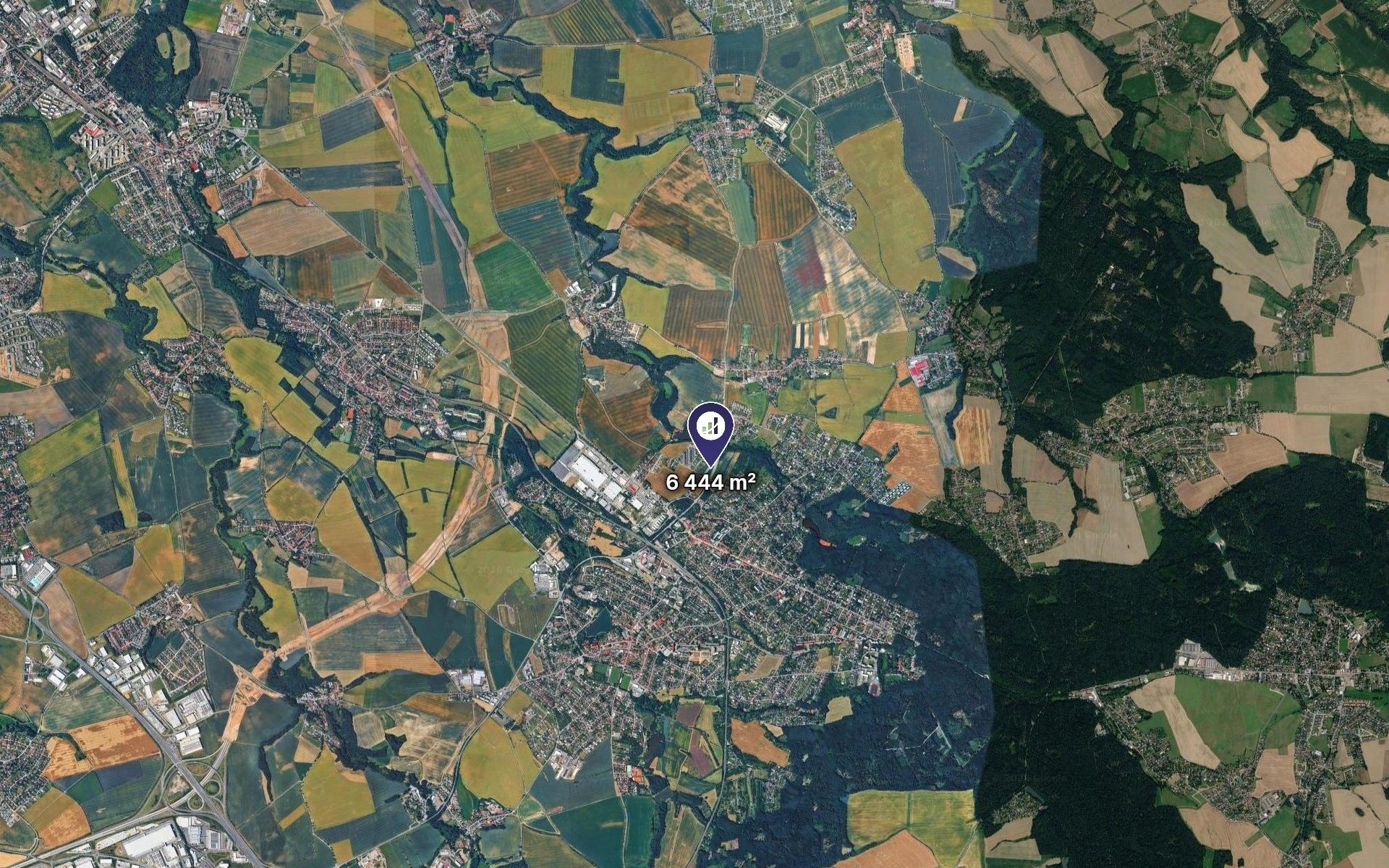 Zemědělské pozemky, Říčany, 6 444 m² - 2
