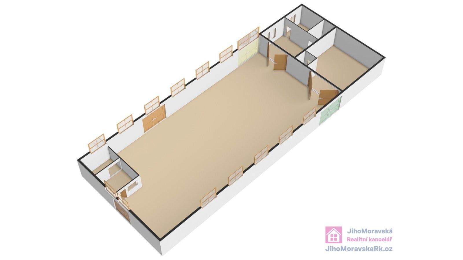 Sklad · 600 m² · Mikulovská,Valtice,Valtice - 3