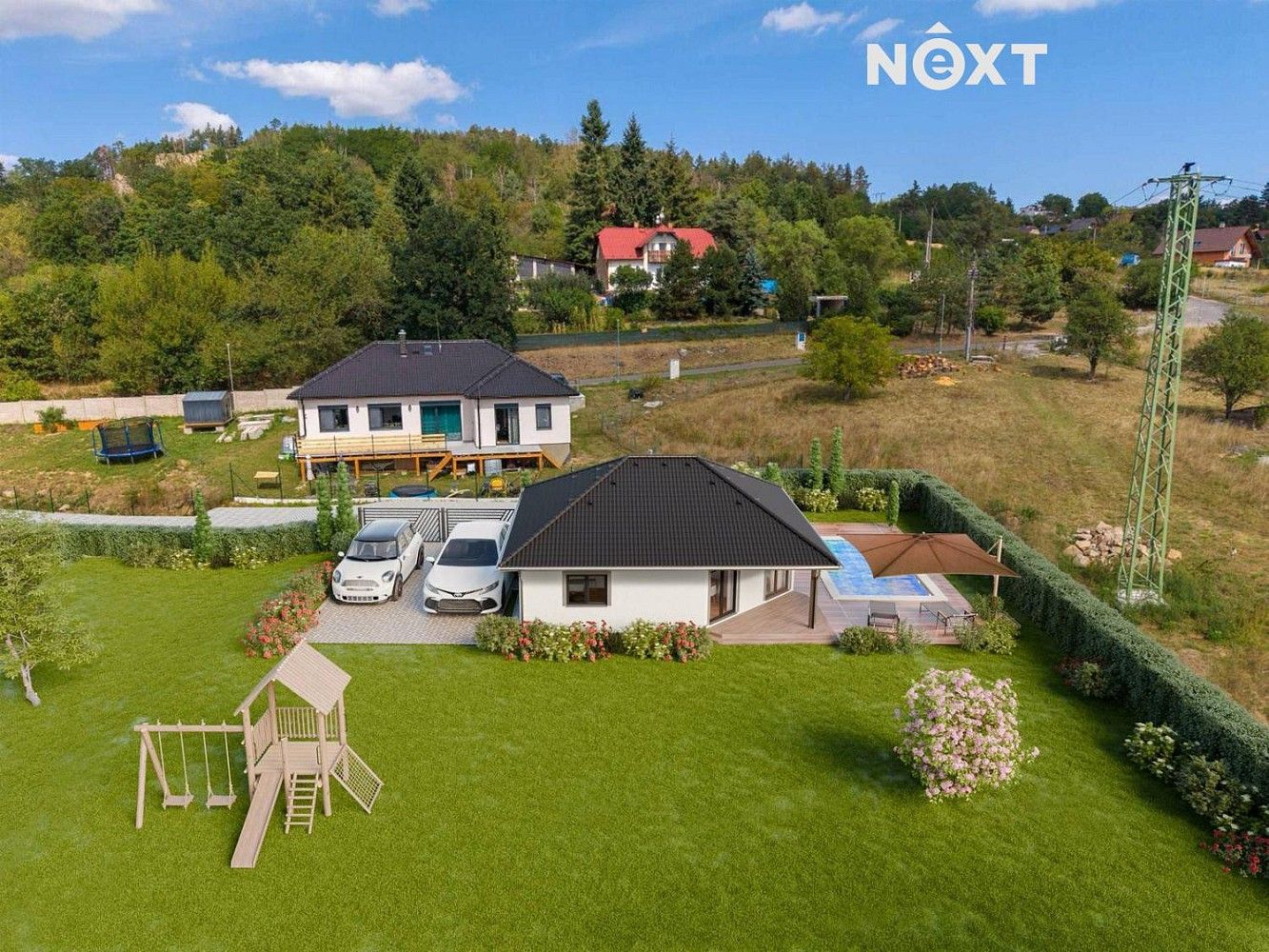 Pozemky pro bydlení, Krhanice, okres Benešov, Středočeský kraj - 2