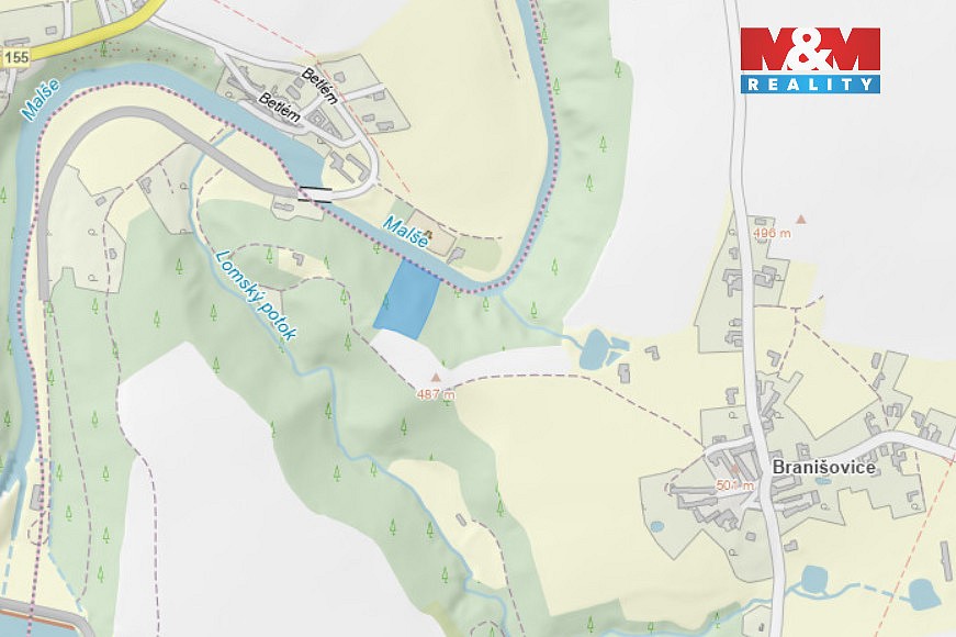 Prodej les - Římov - Branišovice, okres České Budějovice - 5