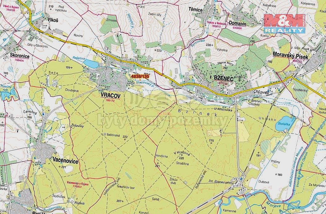Prodej zemědělský pozemek - Vracov, okres Hodonín - 5