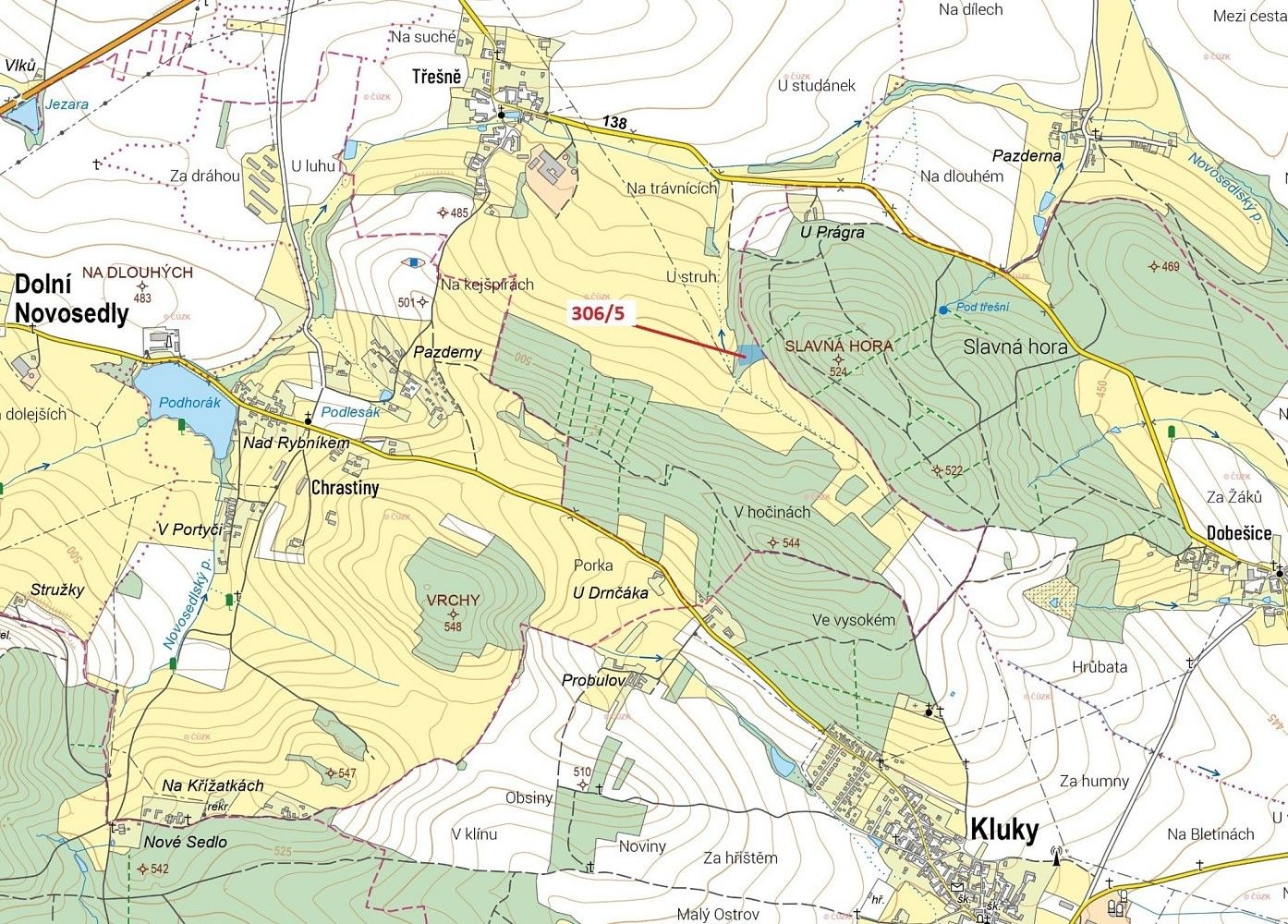 Les, 4 906 m²