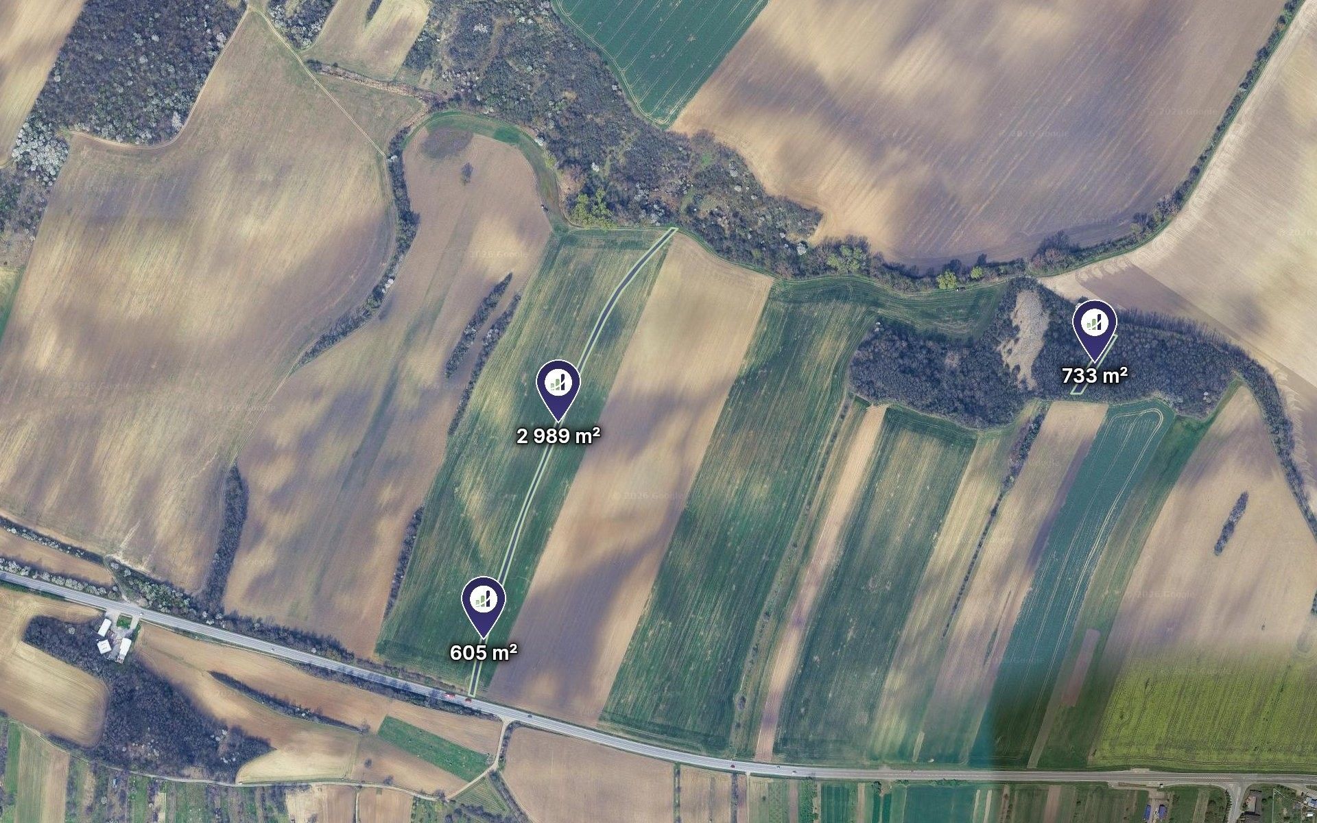 Zemědělský pozemek, 4 392 m²