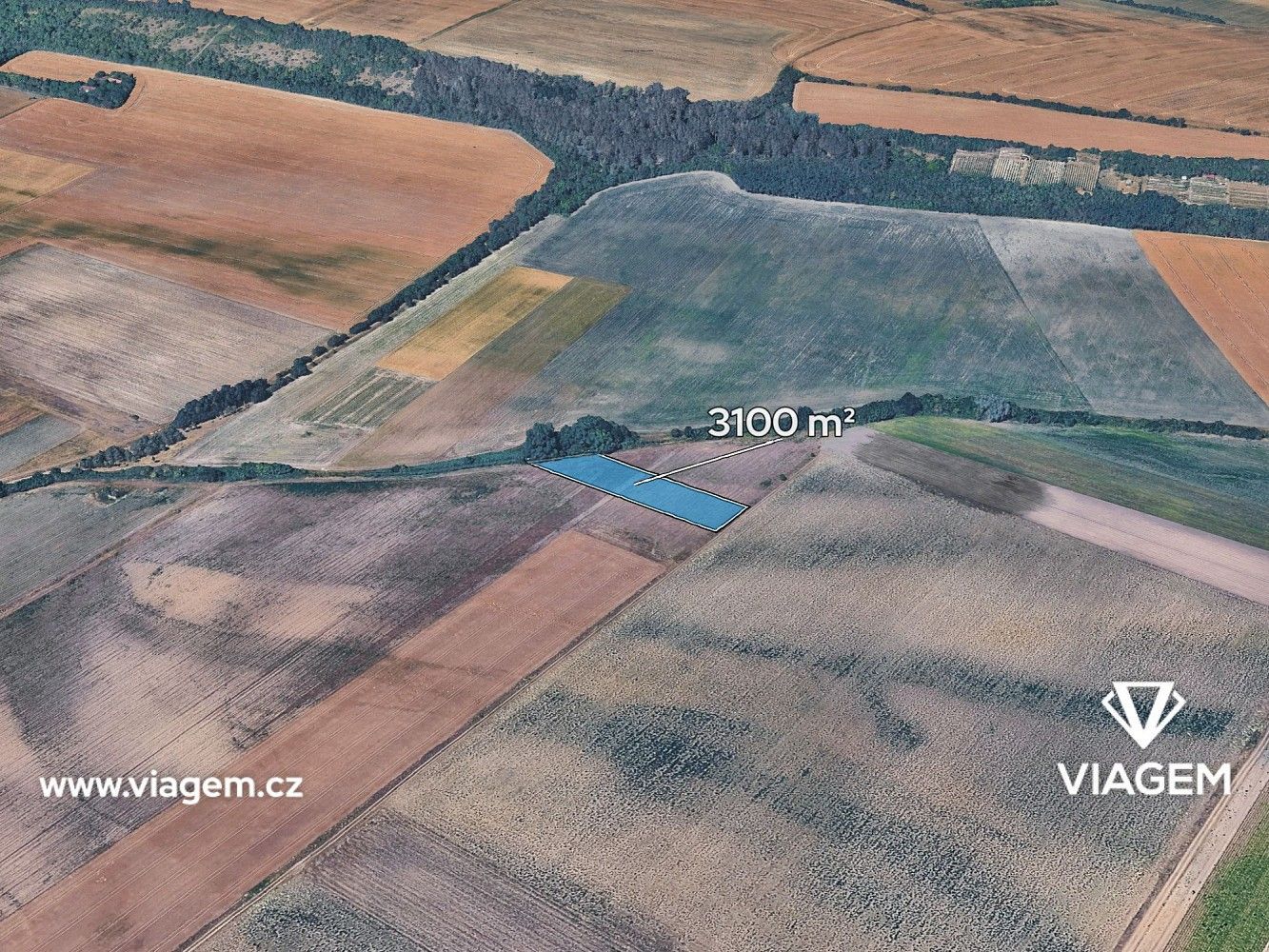 Zemědělský pozemek, 1 550 m²