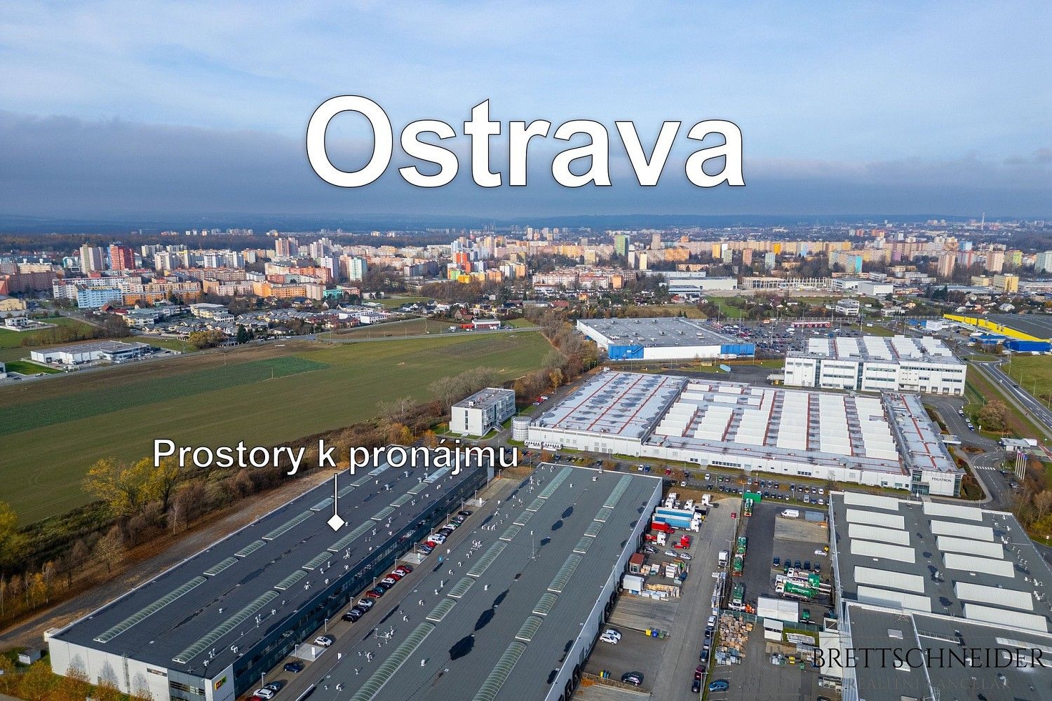 Sklady, Ostrava - Hrabová, okres Ostrava-město, Moravskoslezský kraj, 2 694 m² - 2