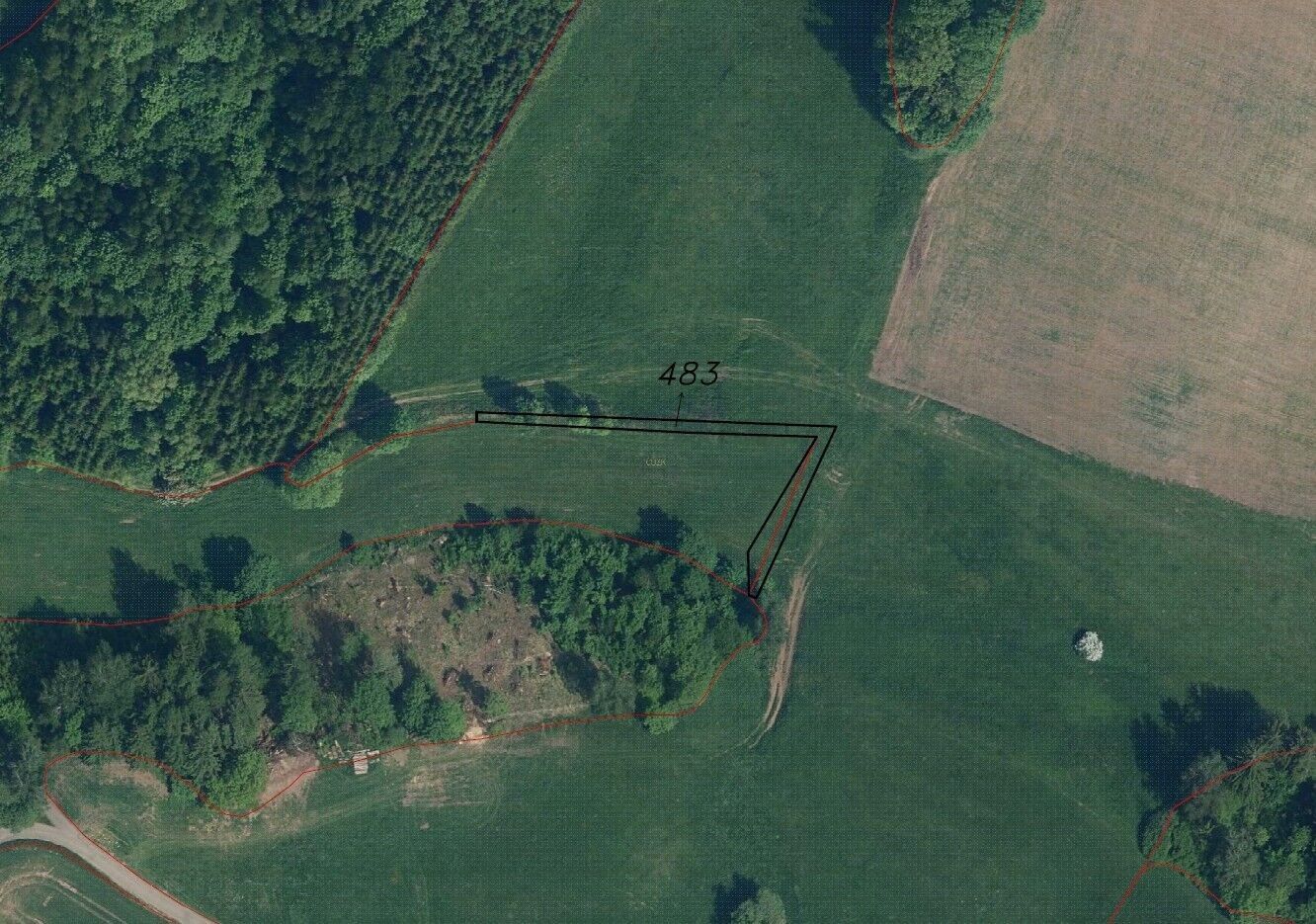 Prodej zemědělský pozemek - Benešov u Semil, 1 m²