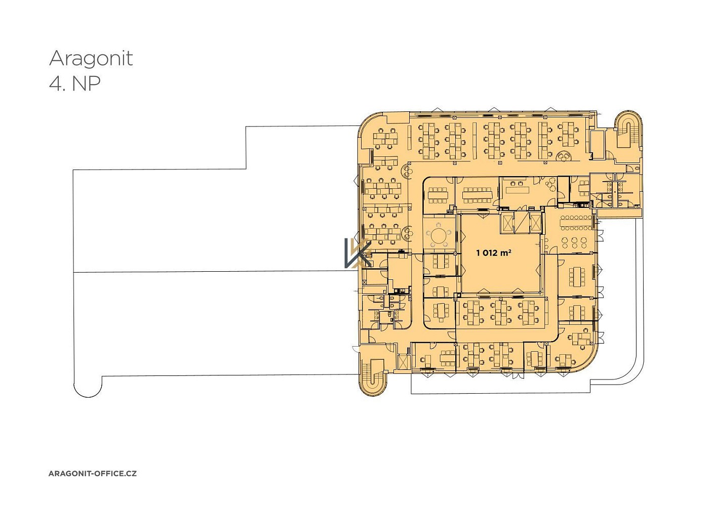 Kanceláře, Pekařská, Praha 5 - Jinonice, 1 012 m² - 2