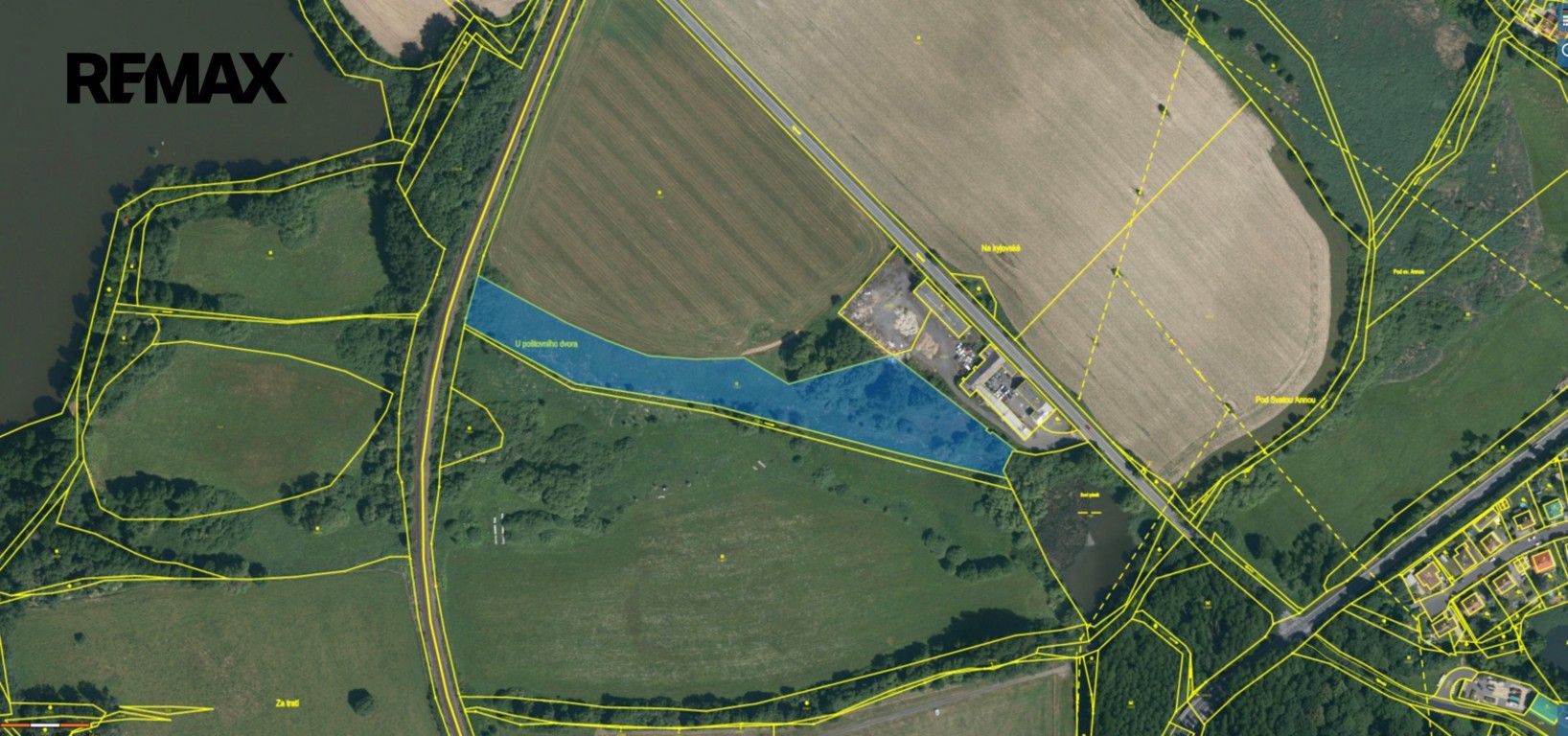 Zemědělské pozemky, Planá, 22 007 m² - 2