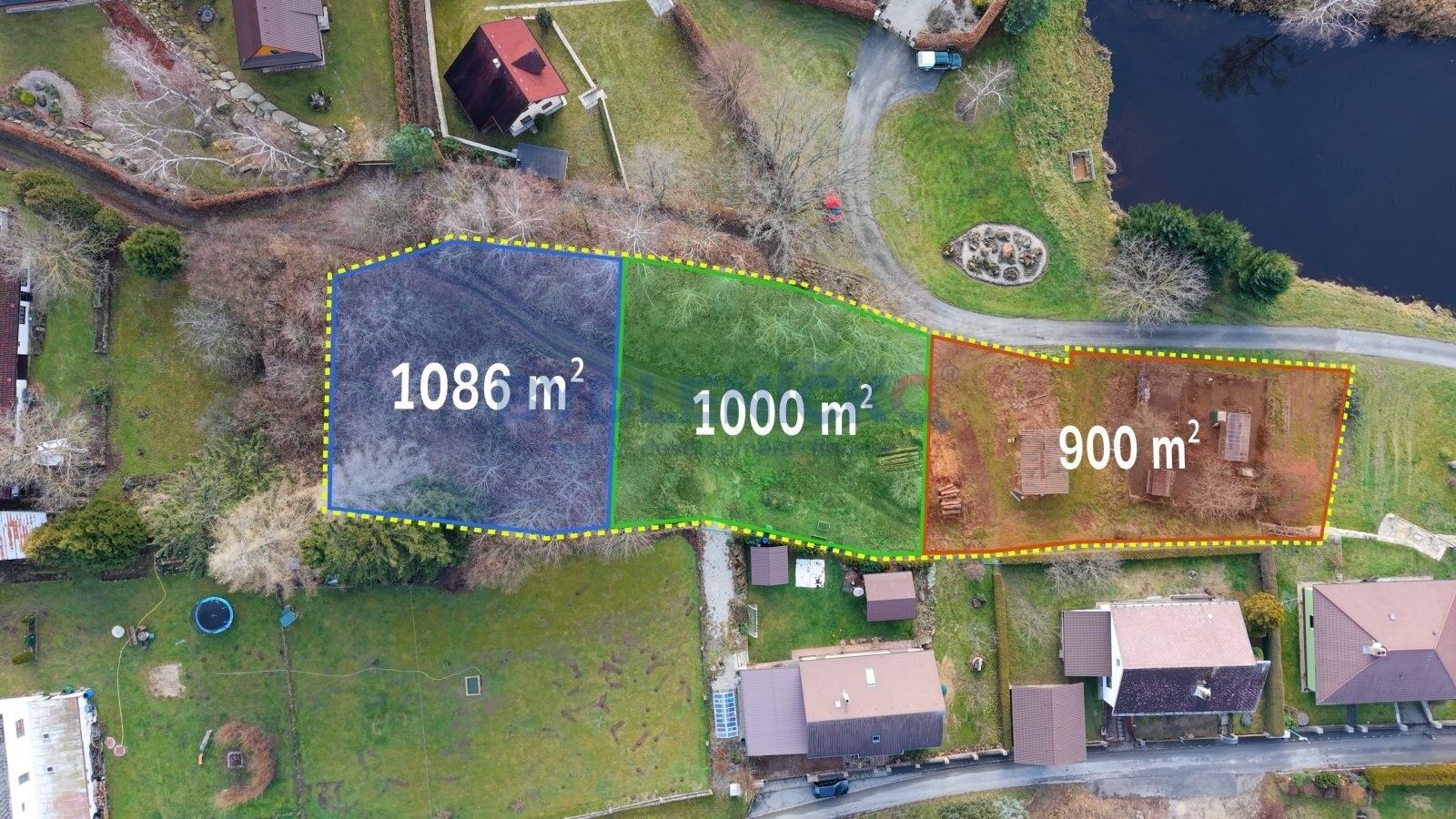 Pozemky pro bydlení, Člunek, 900 m²