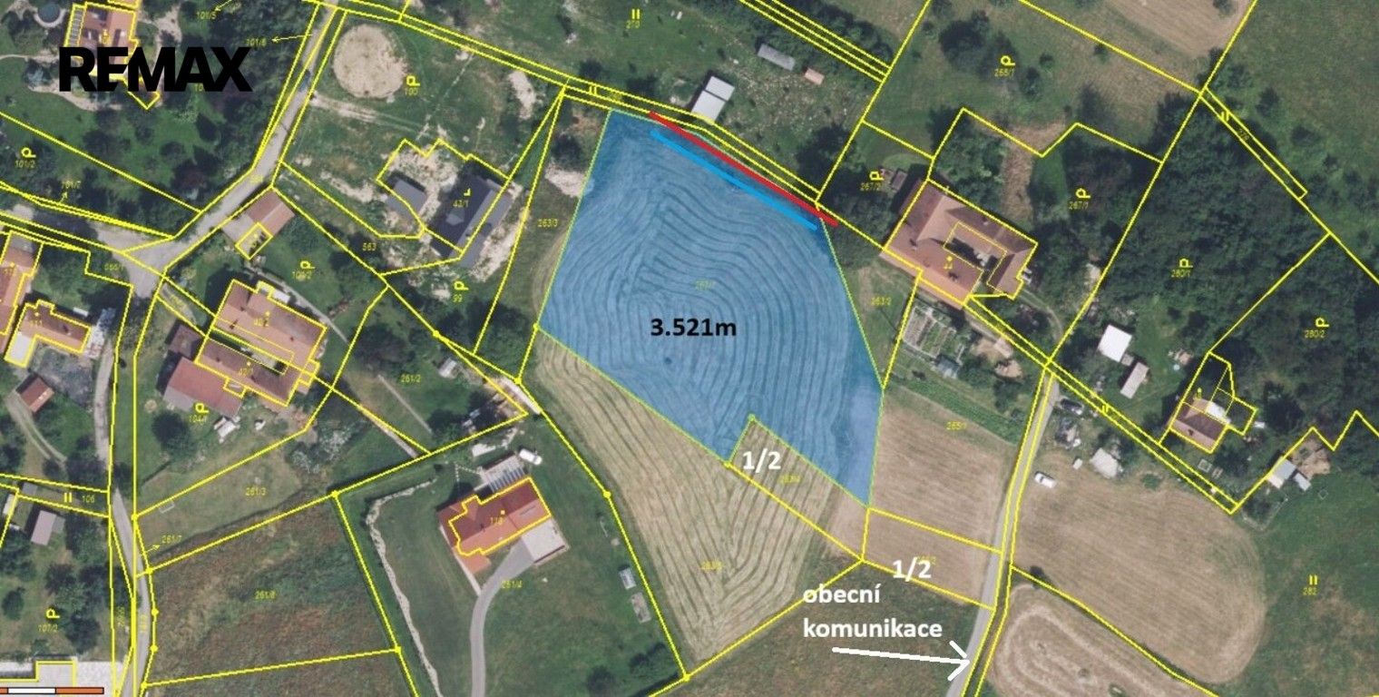 Pozemek pro bydlení · 3 521 m² · Vračovice-Orlov - 3