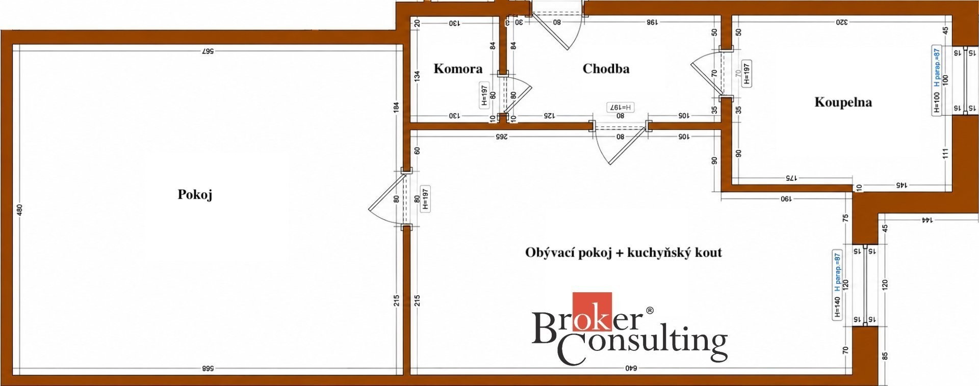 Byt 2+kk · 63 m² · Skvrňanská, Plzeň - 4