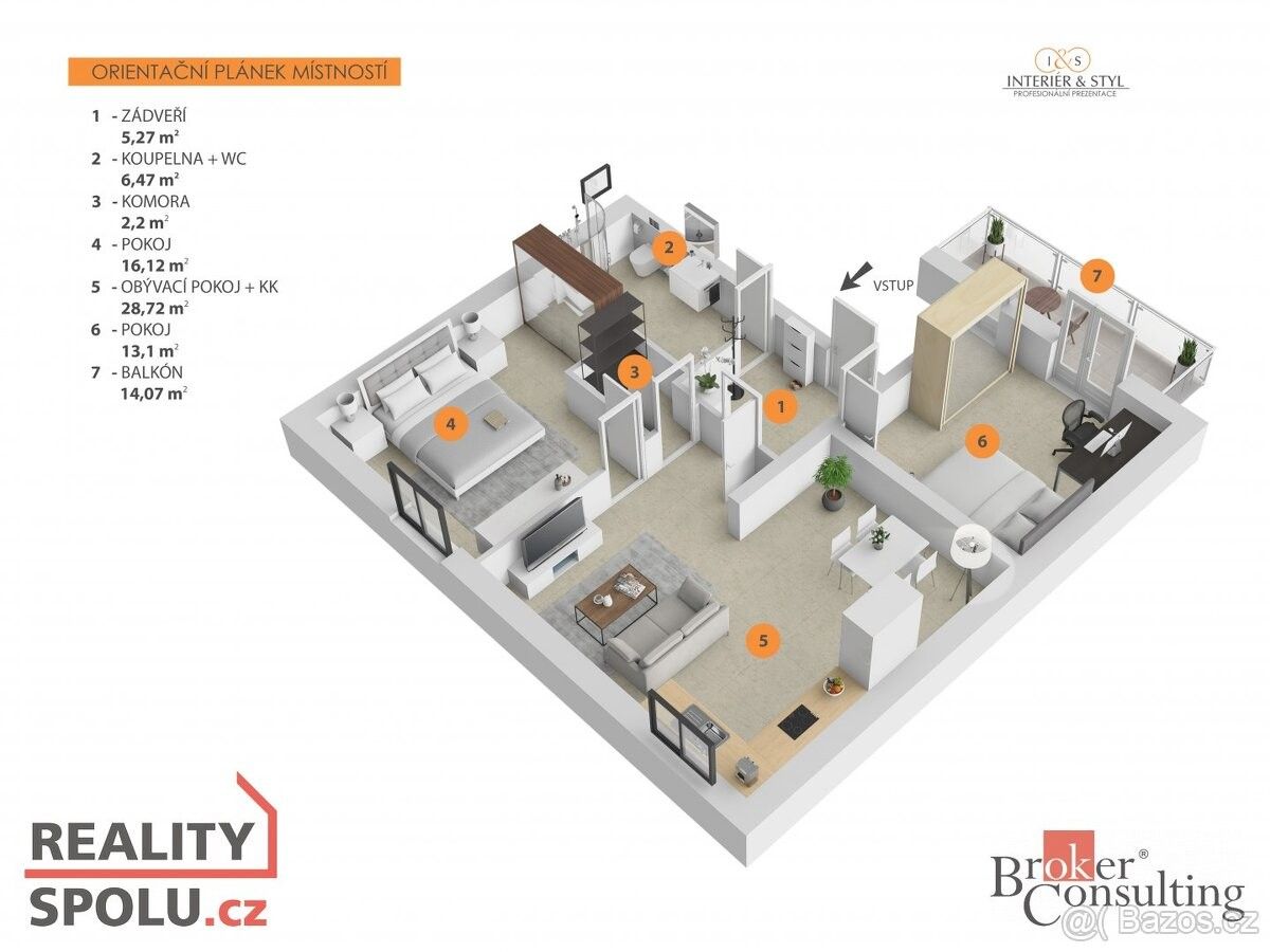 Byty, Karlovy Vary, 360 01