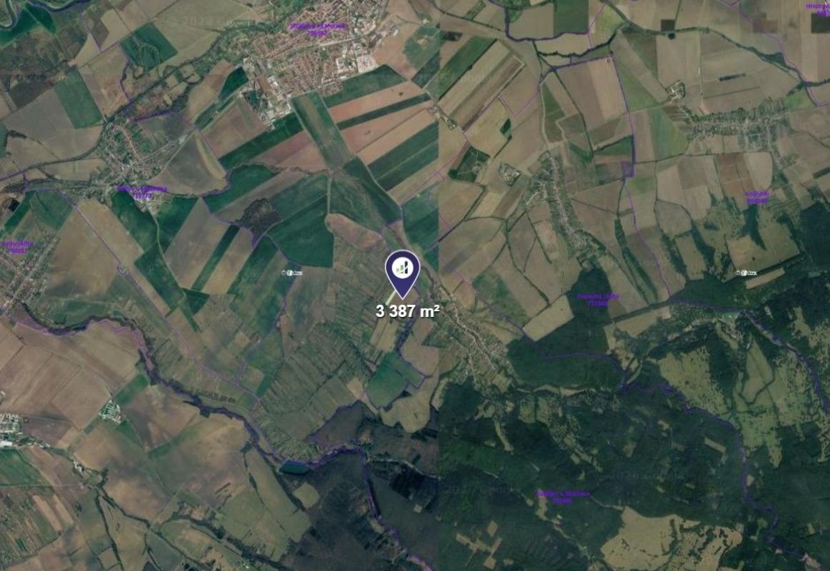 Zemědělské pozemky, Strážnice, 1 111 m² - 2